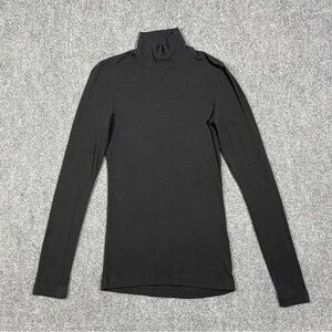 Aritzia Wilfred Black Long Sleeve Turtleneck Size Medium